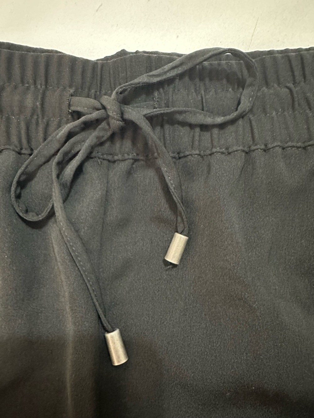 MOSSIMO BLACK TUXEDO STRIPE JOGGER PANTS ATHLEISURE COMFORTABLE LUXURY LARGE - Picture 9 of 14